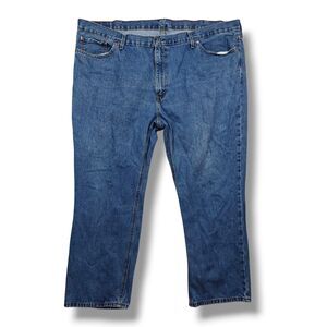 Levi's 541 Slim Jeans 50x30 Mid Blue Utility Outdoor Farm Western 100% Cotton